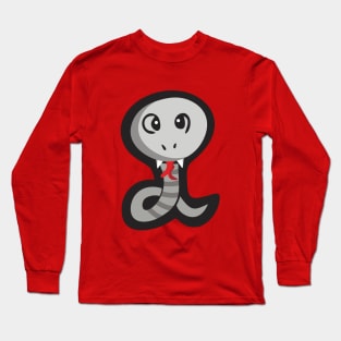 Cute Cartoon Cobras Long Sleeve T-Shirt